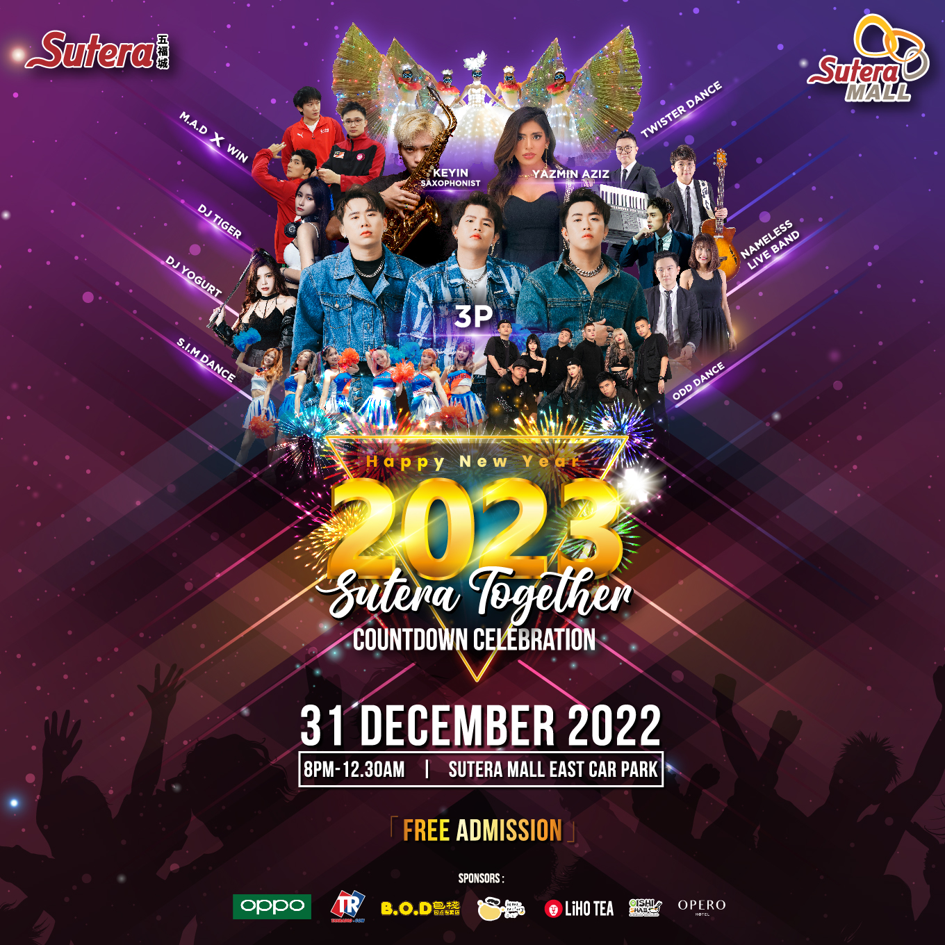 Sutera Together 2023 Countdown Celebration